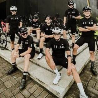 NEW DEALS [COD] JERSEY SEPEDA SUB JERSEY 05AM BLACK ORIGINAL SIZE S / M