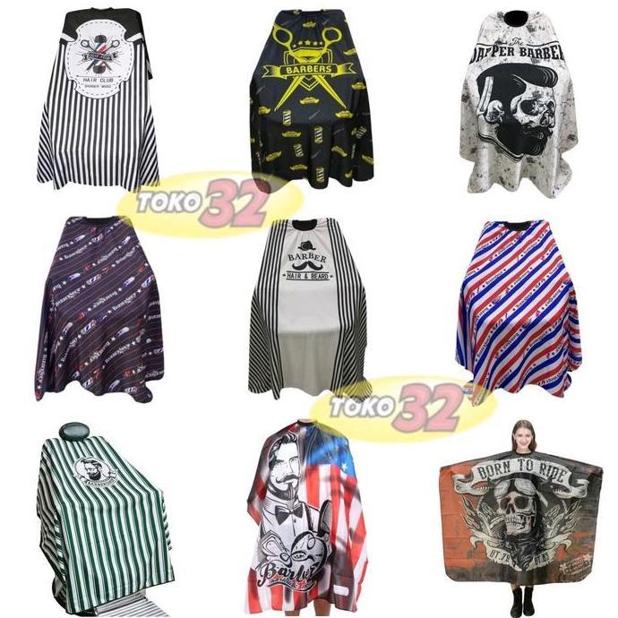 Studix- Kain Kip Potong Rambut Kep Alas Penutup Jubah Cape Cukur Rambut Kap Apron Barbershop Salon P