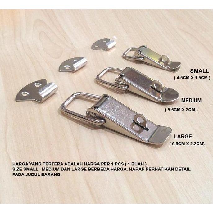 Mytravel- Kaitan Koper Size Large / Kaitan Peti / Overval + Kunci