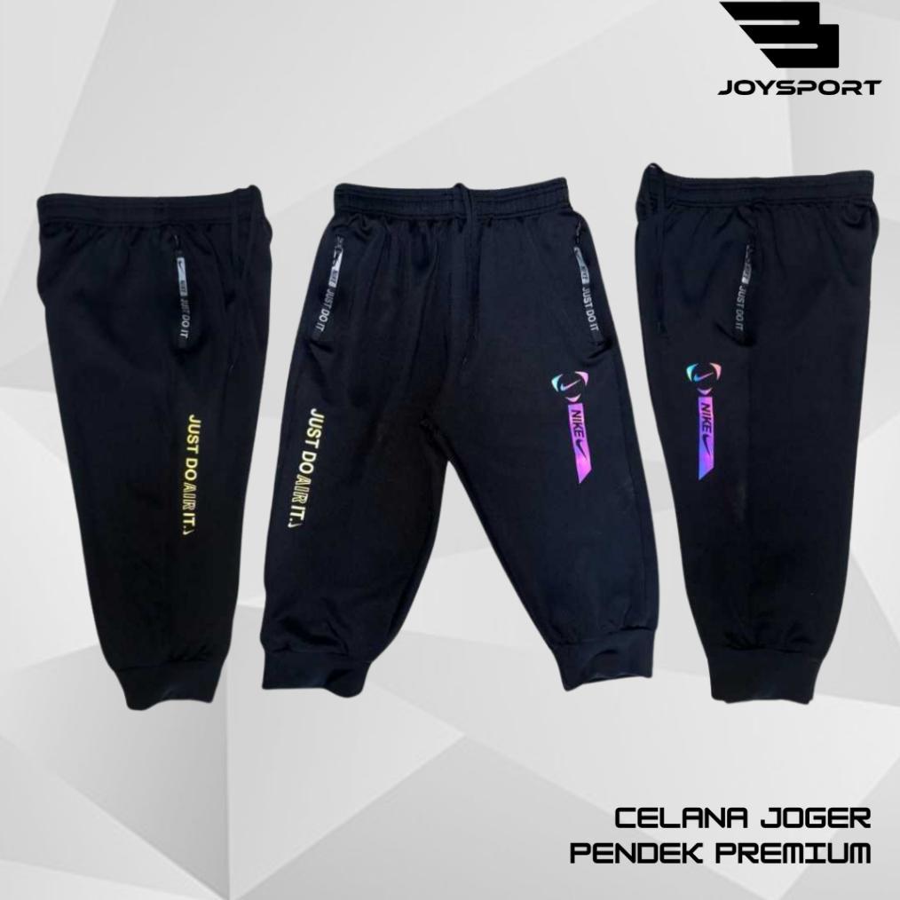 HOT DEALS CELANA TRAINING JOGGER 3/4 JOGER PANTS OLAHRAGA PREMIUM PRIA WANITA 7/8
