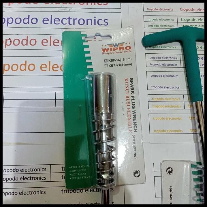 TERMURAH KUNCI BUSI FLEXIBEL WIPRO 16MM - KBF 16 