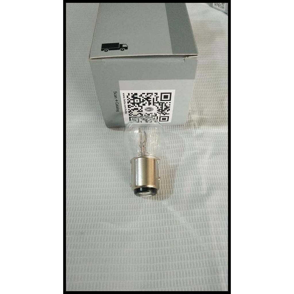 DISKON LAMPU BOHLAM BESAR MUNDUR MOBIL TRUK 24V KAKI 2 HELLA P21/5W