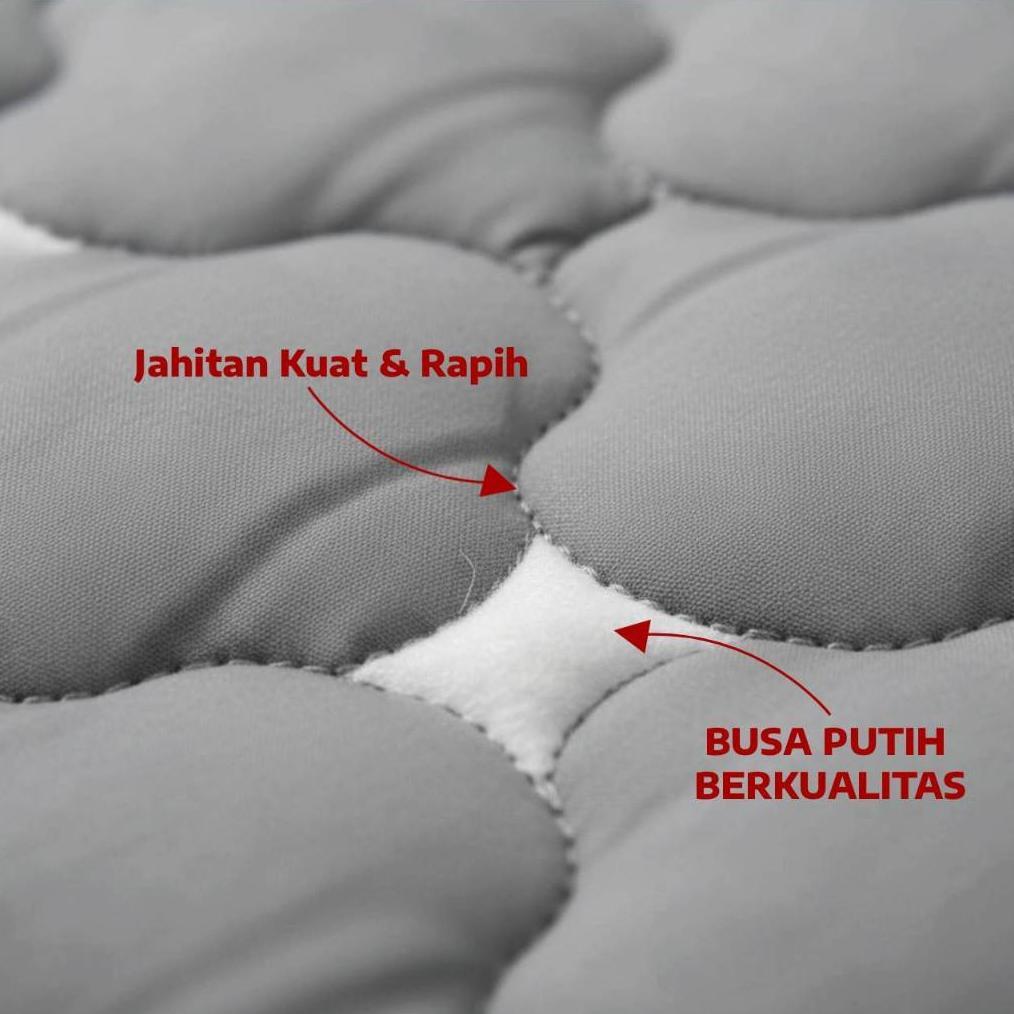 Best Sale Ibed Karpet Busa Malaysia Quilting Motif Polos Aesthetic
