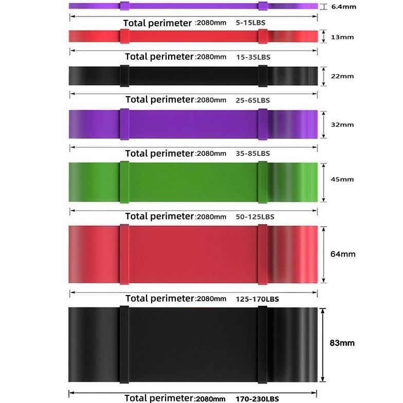 DISKON GOKOTTA LONG RESISTANCE BANDS/ KARET FITNESS & GYM LATEX/ RESISTANCE BANDS/ ALAT OLAHRAGA SER