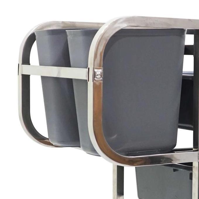 Troli Pengangkat Piring/Dish Collect Trolley Mutu DCT-31