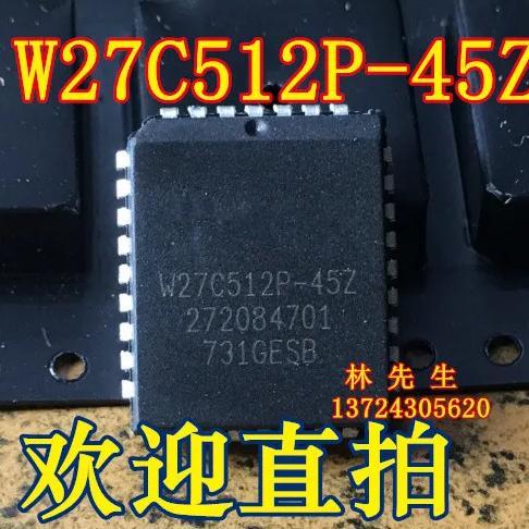 Free Shipping 10PCS W27C512P-45Z 27C512 W27C512P-45 PLCC32 IC In stock
