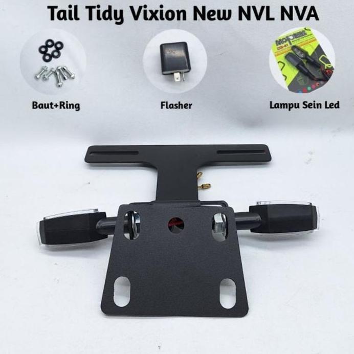 Tail Tidy Spakbor Belakang Vixion R Vixion New NVL NVA Plus Dudukan Plat Nomor Sporty