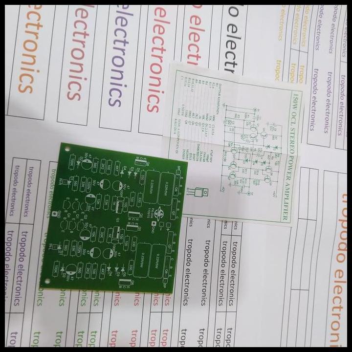 BEST DEAL PCB POWER AMPLIFIER 150 WATT OCL STEREO 