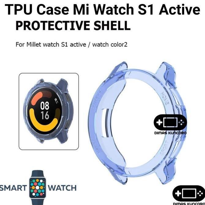 TPU Case Mi Watch S1 ACTIVE silicone protector xiaomi watch s1 active color 2 sport murah
