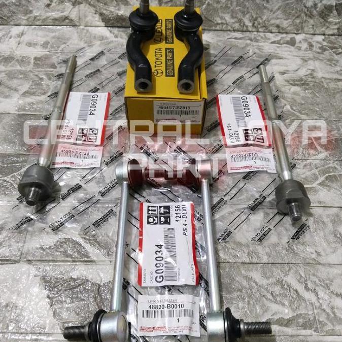 VATERCOM LINK STABILIZER+LONG TIE ROD+TIE ROD END VELOZ ALL NEW AVANZA XENIA 2013 UP SET ORIGINAL Ca
