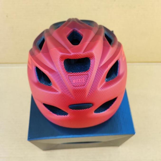 Helmet Moxie Polygon Matt Red Size L. Helm Sepeda Polygon Merah