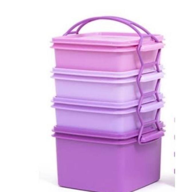 Rantang susun tupperware double sweet Original