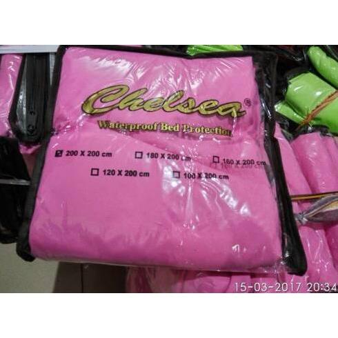 CAZANASHOP Sprei Anti Ompol soft pink 200x200