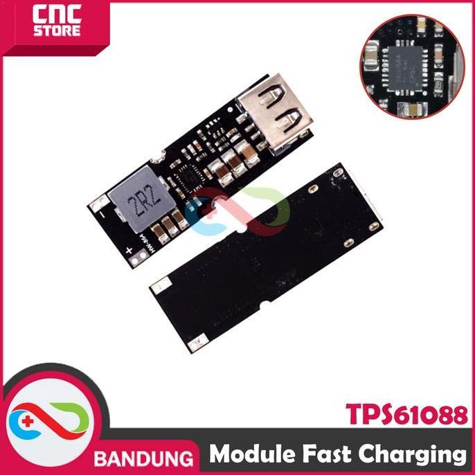 LOMARASHOP MODULE CHARGER FAST CHARGING 8A QC3.0 TPS61088 5V 9V 12V