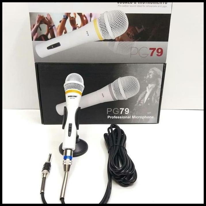 TERLARIS MIC KARAOKE VOCAL SHURE PG79 
