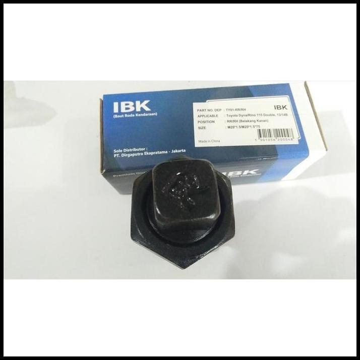 TERMURAH BAUT RODA HUB BOLT TRUK DUTRO DYNA HT RINO 14B BELAKANG KANAN IBK 