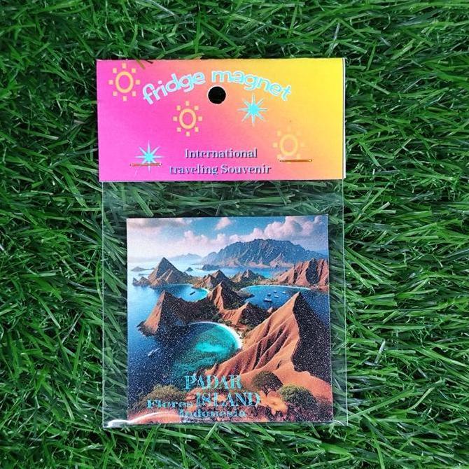 Allthebest- Magnet Tempelan Kulkas Labuan bajo Souvenir Oleh-Oleh Hadiah Unik Labuan Bajo