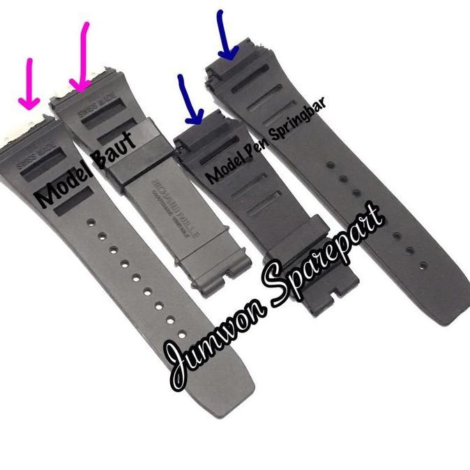 Strap Tali Jam Tangan Richard Mille Tali RM 011 Tali Richard Mille Rubber Strap RM 011 Premium Class