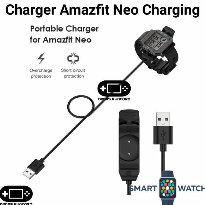 Ready Charger Amazfit Neo Charging Kabel Huami Retro USB Smartwatch