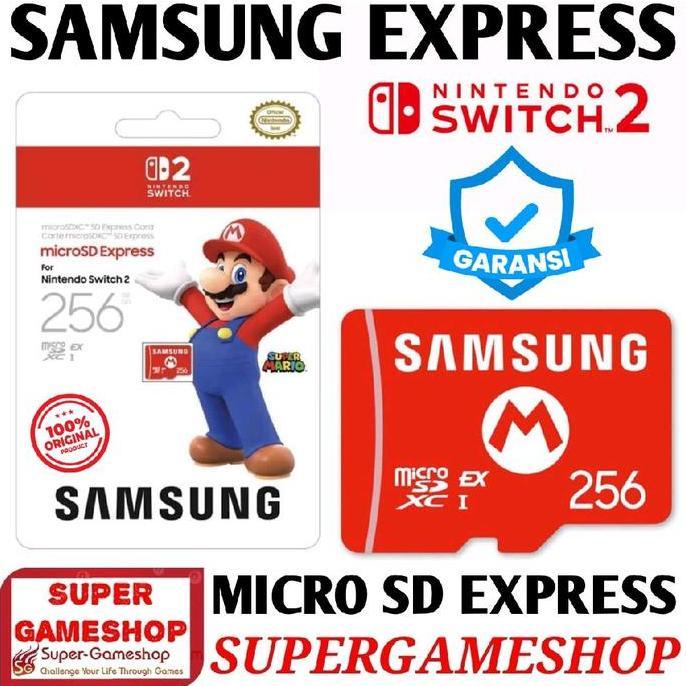 Samsung MicroSD 256GB - Micro SD 256GB Express Samsung Express Original Memory Card Samsung microSDX