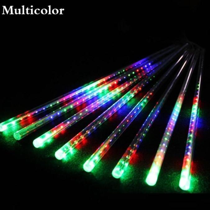 Allthebest Lampu Hias Gantung Meteor Rain Untuk Taman Pohon Outdoor Waterproof