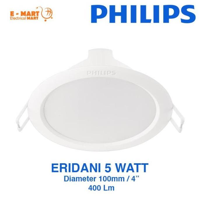 Allthebest Downlight LED PHILIPS ERIDANI 5W 4inch 5 Watt 59261
