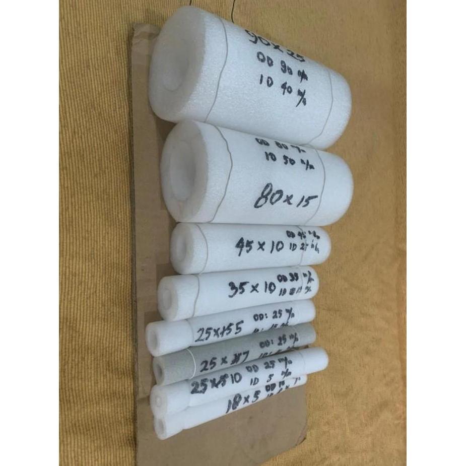 Allthebest Busa Pembungkus Pipa AC Insulation Foam Isolasi Tape busa pipa besi