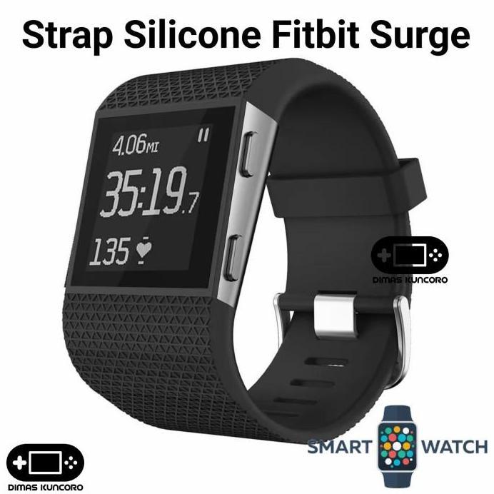 Ready Strap Silicone Fitbit Surge Silicon Tali Jam Karet Smartwatch