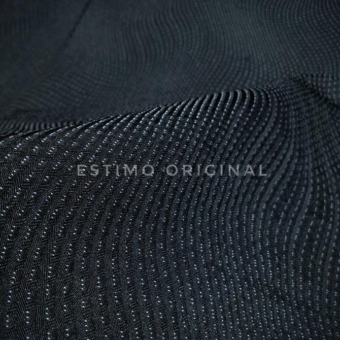 Kain Jok Mobil Hitam Bintik Putih Cocok untuk BMW Katana Panther