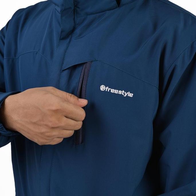 JAKET GUNUNG PRIA FREESTYLE WATERPROOF ANTI AIR TASLAN JAKET OUTDOOR
