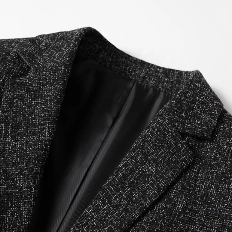 New Product Jas Pria Slimfit Bahan Wol -Jas Formal Bahan Material Setreach Wol Slimfit Body