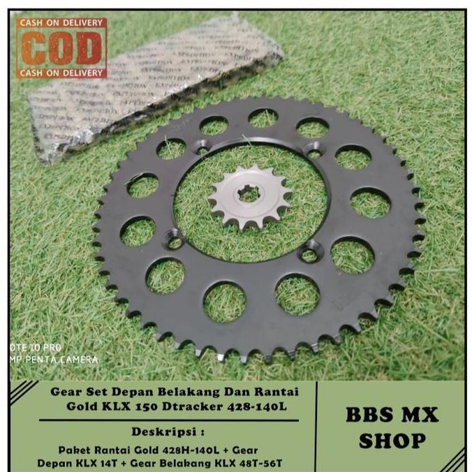 Gear Set Rantai KLX 150 14T-56T