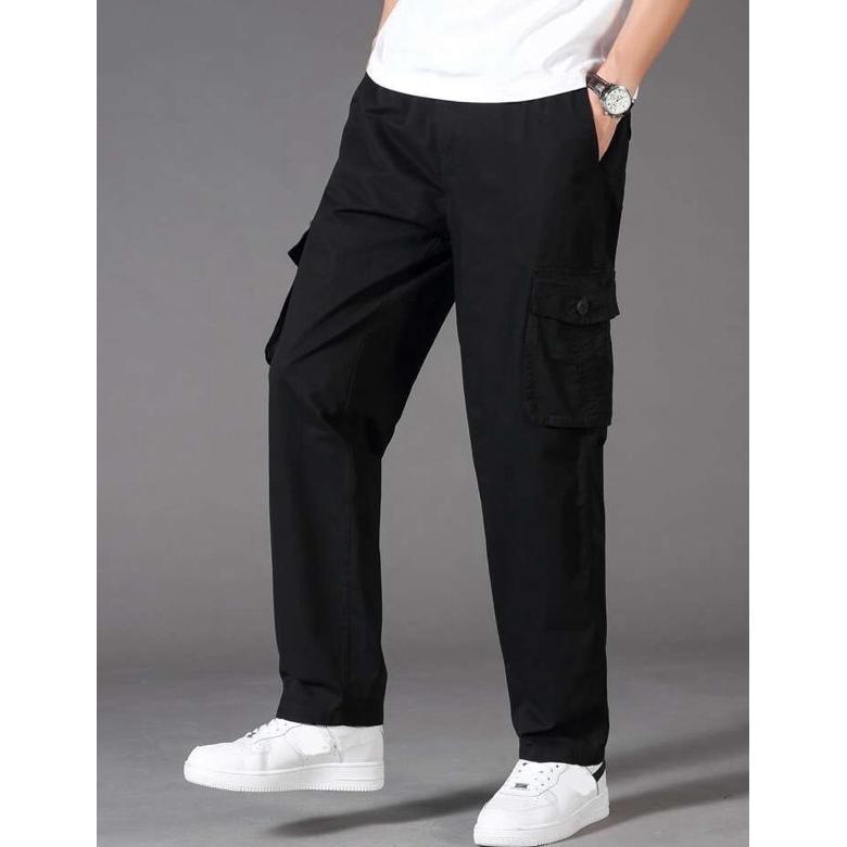 NEW DEALS CELANA CARGO PANJANG PRIA DEWASA / REMAJA REGULER Model Highwaist Korea Style Celana Casua