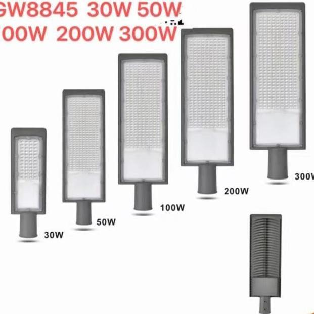 Lampu Jalan LED PJU 30 50 100 200 300 Watt Kap Lampu Sorot Jalan PJU