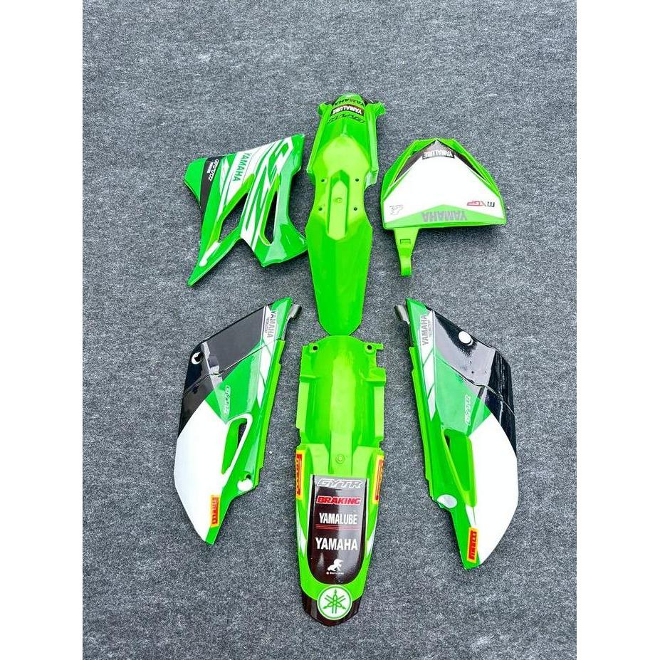 Cover Body Dan Papan Nomor YZ 85 New Dan Striping Motor Motorcyclesparepart