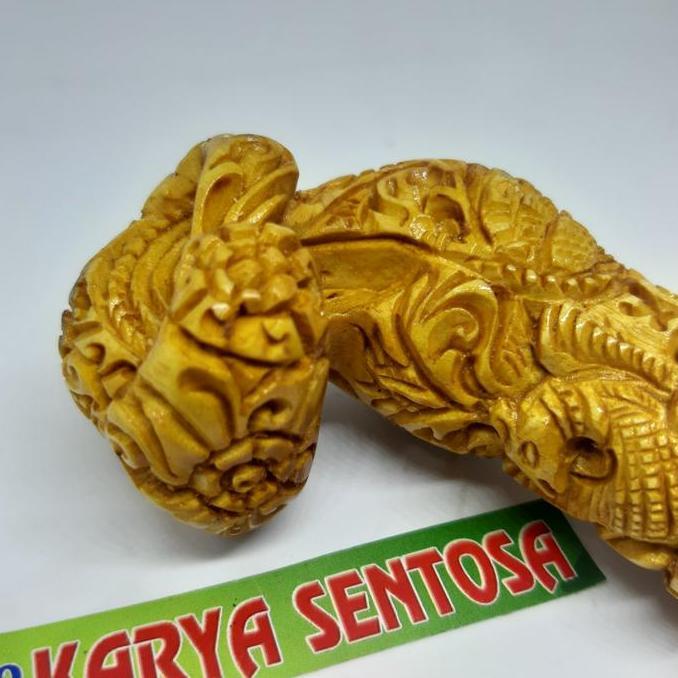 Barang Antik Gagang Pegangan Hendel Keris Ukir