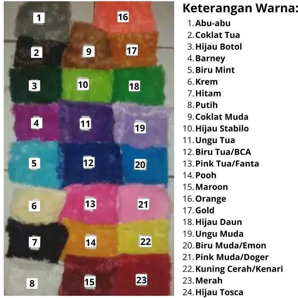 [COD]KARPET BULU 200X150X3CM TERLARIS / KARPET BULU LANTAI TERMURAH