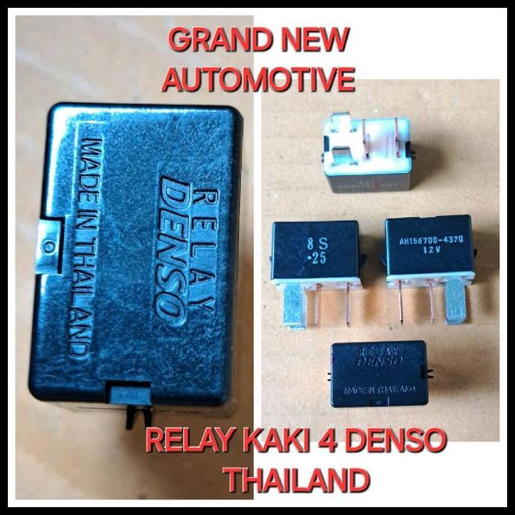 TERLARIS RELAY KAKI 4 DENSO THAILAND ASLI LELANGAN BARANG BARU