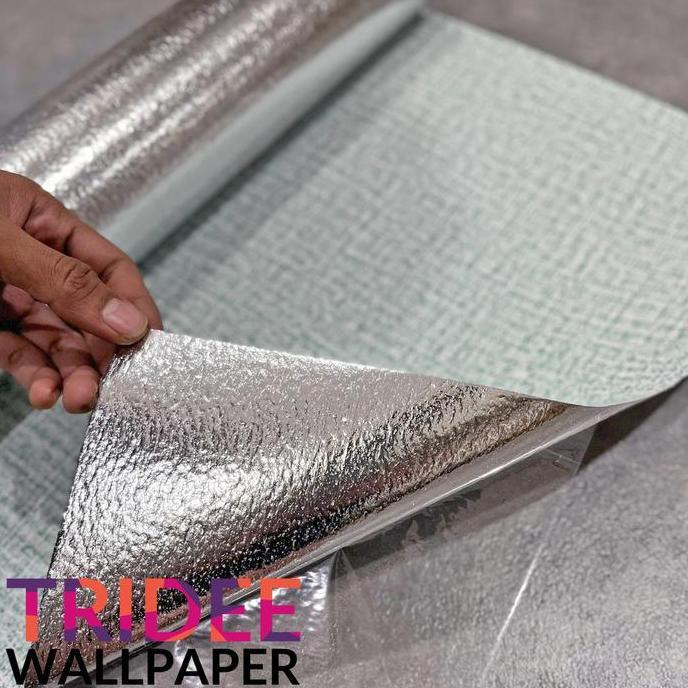 Nexwill- Wallpaper Linen Roll | Wallpaper Dinding Stiker | Tridee Wallpaper