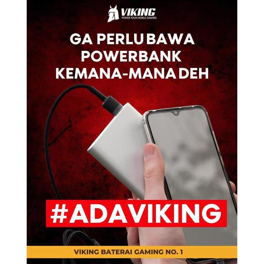 Nickboy- Viking Baterai Iphone 8 Double Power