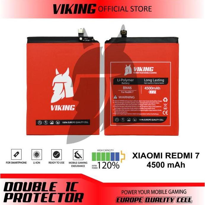 Nickboy- Viking Baterai Redmi 7 Bn46 Double Power