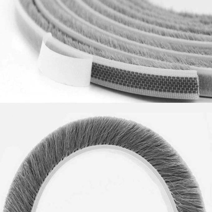 Nexwill- Mohair Bulu Door Seal 9X5 9X9 9X15 Mm Lis Strip Moher Penutup Celah Peredam Pintu Jendela