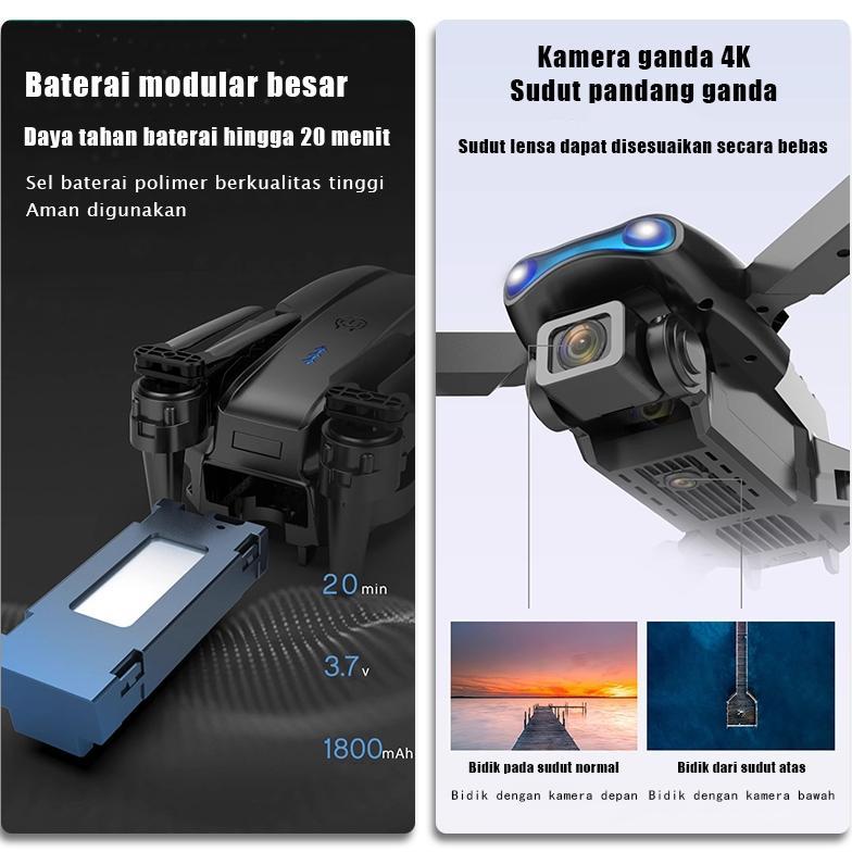 Smart Drone 4K Hd Camera Shoot Original Indoor Outdoor Drone Mini Rc 4K Hd Camera