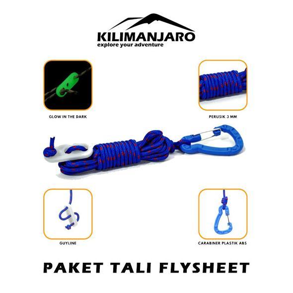 Paket Flysheet 4X6 M + Pasak Tali Tiang + Flysheet Kilimanjaro