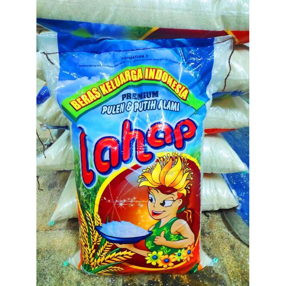 Beras Putih Cap Lahap 25 kg