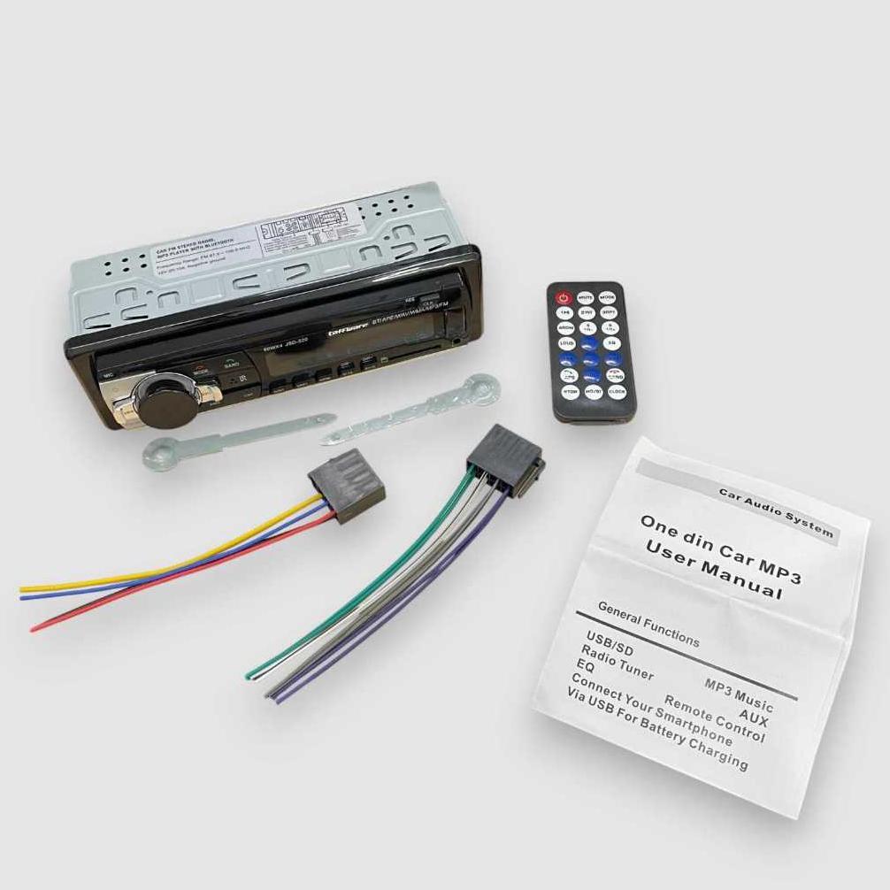 Cod Taffware Jsd-520 Tape Mobil Bluetooth Full Bass Audio Mp3 Player Grandmax Pickup Truk Canter