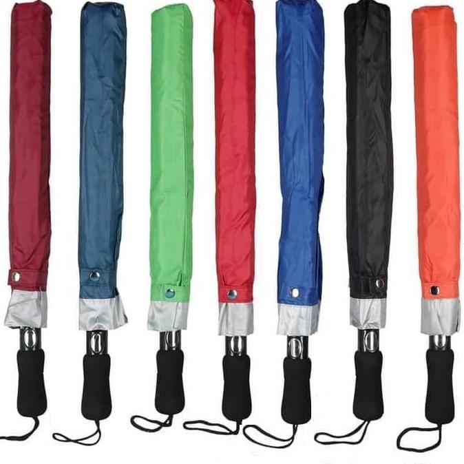 ORIGINAL NAGOYA PAYUNG GOLF LIPAT OTOMATIS+SARUNG / PAYUNG LIPAT JUMBO / PAYUNG GOLF LIPAT POLOS WAR