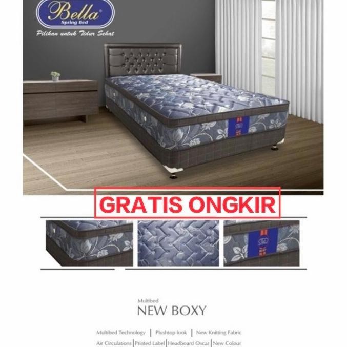 // SPRINGBED FULL SET BOXY BELLA 160 X 200 *