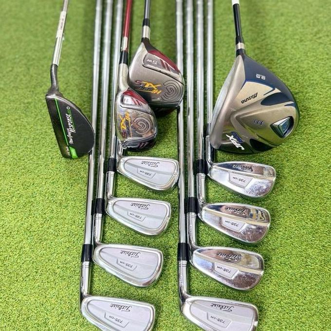 Stick Golf Man Titleis 735MC Shaft Steel Flek Stiff Set Stick Golf Second Orinal Fullset Bag