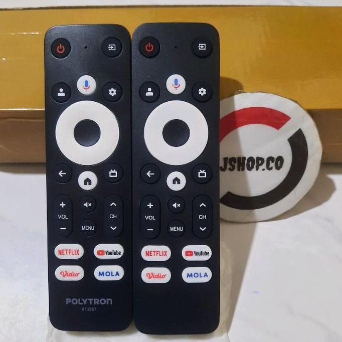 janijando3 - remote/remot tv lcd led polytron 81j367 pld 32rg9058 pld 32tg9055 pld 43rg9059 smart tv